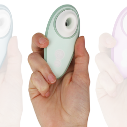 WOMANIZER - LIBERTY 2 KLITORISSTIMULATOR & SAUGGERÄT HELLGRÜN – Produktansicht 4