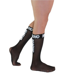 MACHO - DÜNNE SOCKEN EINHEITSGRÖSSE SCHWARZ – Produktansicht 3