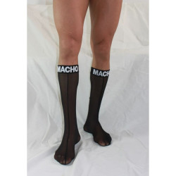 MACHO - DÜNNE SOCKEN EINHEITSGRÖSSE SCHWARZ – Produktansicht 4