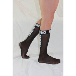 MACHO - DÜNNE SOCKEN EINHEITSGRÖSSE SCHWARZ – Produktansicht 6
