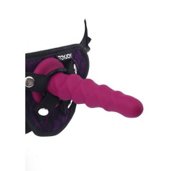 GET REAL - RIBBED DONG 12 CM ROT – Produktansicht 2