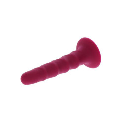 GET REAL - RIBBED DONG 12 CM ROT – Produktansicht 4