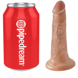 KING COCK - REALISTISCHER PENIS 12 CM KARAMELL – Produktansicht 5