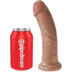 KING COCK - REALISTISCHER PENIS 19.5 CM KARAMELL – Produktansicht 5