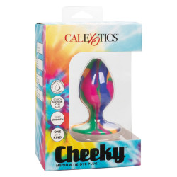 CALEXOTICS - CHEEKY MEDIUM TIE-DYE PLUG ANAL – Produktansicht 2