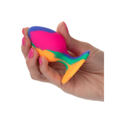 CALEXOTICS - CHEEKY MEDIUM TIE-DYE PLUG ANAL – Produktansicht 4