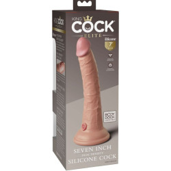 KING COCK - ELITE REALISTISCHER SILIKONDILDO 17.8 CM – Produktansicht 4
