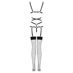 LIVCO CORSETTI FASHION - THIARA LC 20213 SET BODY + STRÜMPFE SCHWARZ – Produktansicht 7