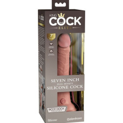 KING COCK - ELITE REALISTISCHER SILIKONDILDO 17.8 CM – Produktansicht 5
