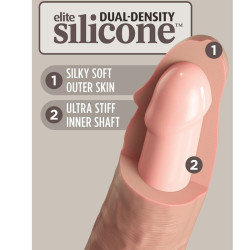 KING COCK - ELITE REALISTISCHER SILIKONDILDO 25.4 CM – Produktansicht 4
