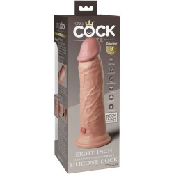 KING COCK - ELITE REALISTISCHER DILDO MIT VIBRATION UND SILIKON 20.3 CM – Produktansicht 6