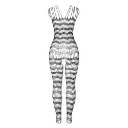 SUBBLIME - 951696 NETZ-BODYSTOCKING OHNE SCHRITT MIT TRGERN AN DEN SCHULTERN SCHWARZ EINE GRÖSSE – Produktansicht 5
