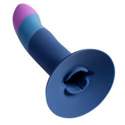 ROMP - PICCOLO SILIKONDILDO MIT DREIFARBIGEM SAUGAUFFANG 14 CM – D-245886 – Produktansicht 3