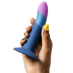 ROMP - PICCOLO SILIKONDILDO MIT DREIFARBIGEM SAUGAUFFANG 14 CM – D-245886 – Produktansicht 4