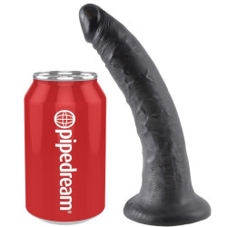 KING COCK - DILDO SCHWARZ 17.8 CM – Produktansicht 4