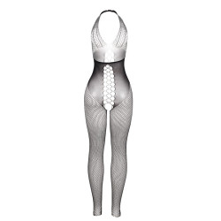 SUBBLIME - 951832 BODYSTOCKING MIT OFFENEM RÜCKEN UND KREUZDETAILS SCHWARZ EINE GRÖSSE – Produktansicht 4