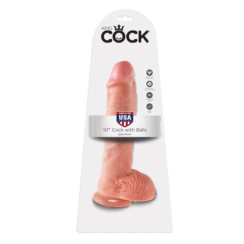 KING COCK - 10 SCHWANZFLEISCH MIT EIER 26.5 CM