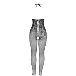 SUBBLIME - 951849 OFFENER NETZ-BODYSTOCKING MIT NECKHOLDER UND SCHWARZ EINE GRÖSSE – Produktansicht 5