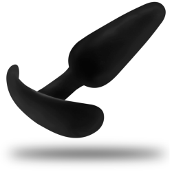 BLACK&SILVER - KAEL SILIKON ANALPLUG MIT MITTLEREM GRIFF – Produktansicht 2