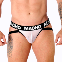 MACHO - MX26X1 JOCK GRID WEISS