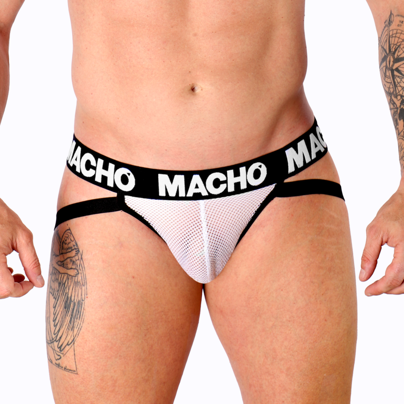 MACHO - MX26X1 JOCK GRID WEISS