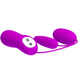 PRETTY LOVE - IRMA DOPPELVIBRIERENDES EI – Produktansicht 2