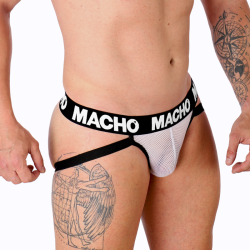 MACHO - MX26X1 JOCK GRID WEISS – Produktansicht 2