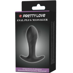 PRETTY LOVE - SCHWARZER ANALVIBRATOR – Produktansicht 8