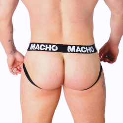 MACHO - MX26X1 JOCK GRID WEISS – Produktansicht 4