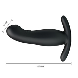 MR PLAY - WIEDERAUFLADBARES SCHWARZES PROSTATAMASSAGER – Produktansicht 4