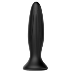 MR PLAY - WIEDERAUFLADBARER SCHWARZER VIBRATOR ANALSPLUG – Produktansicht 3