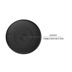 MR PLAY - WIEDERAUFLADBARER SCHWARZER VIBRATOR ANALSPLUG – Produktansicht 5