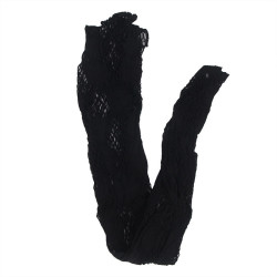 SUBBLIME - 952129 NETZ-BODYSTOCKING MIT KLEIDDESIGN UND BLUMENDETAILS SCHWARZ EINE GRÖSSE – Produktansicht 5