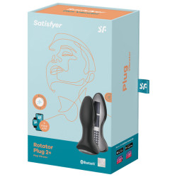 SATISFYER - ROTATOR PLUG 2+ VIBRIERENDE PLUGAPP – Produktansicht 5