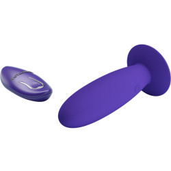 PRETTY LOVE - JUGENDPLUG ANALVIBRATOR MIT FERNBEDIENUNG VIOLETT – Produktansicht 2