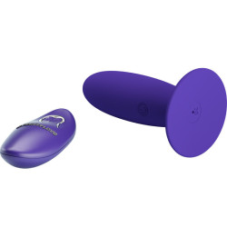 PRETTY LOVE - JUGENDPLUG ANALVIBRATOR MIT FERNBEDIENUNG VIOLETT – Produktansicht 3