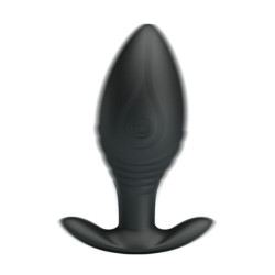 PRETTY LOVE - REGINA ANAL PLUG WIEDERAUFLADBARER VIBRATOR SCHWARZ – Produktansicht 7