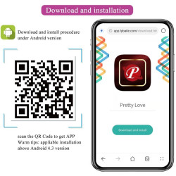 PRETTY LOVE - JEFFERSON APP-GESTEUERTER ANALPLUG SCHWARZ – Produktansicht 9