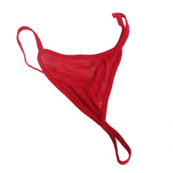 SUBBLIME - 952181 NETZ-BODYSTOCKING MIT HANDSCHUHEN UND DIAMANTEN ROT EINE GRÖSSE – Produktansicht 7