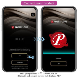 PRETTY LOVE - JEFFERSON APP-GESTEUERTER ANALPLUG SCHWARZ – Produktansicht 10