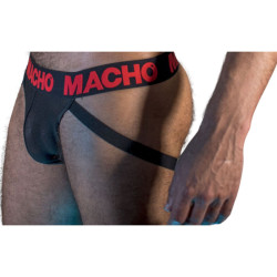 MACHO - MX26X2 JOCK SCHWARZ/ROT – Produktansicht 2