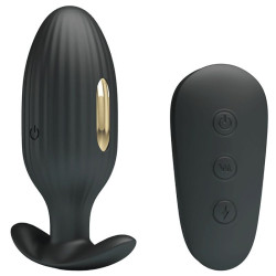 PRETTY LOVE - KELLY PLUG ANAL WIEDERAUFLADBARER VIBRATOR SCHWARZ – Produktansicht 2