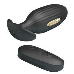 PRETTY LOVE - KELLY PLUG ANAL WIEDERAUFLADBARER VIBRATOR SCHWARZ – Produktansicht 3