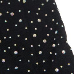 SUBBLIME - 952198 NETZ-KLEID MIT BRILLANTEN DIAMANTEN SCHWARZ EINE GRÖSSE – Produktansicht 8