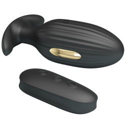 PRETTY LOVE - KELLY PLUG ANAL WIEDERAUFLADBARER VIBRATOR SCHWARZ – Produktansicht 6