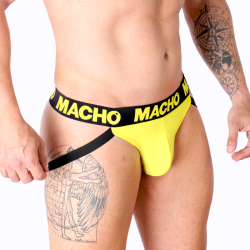 MACHO - MX25A JOCK LYCRA GELB – Produktansicht 2