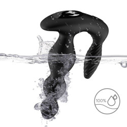 ARMONY - MANFUN VIBRATOR & STIMULATOR ANAL PLUG FERNBEDIENUNG SCHWARZ – Produktansicht 3