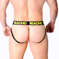 MACHO - MX25A JOCK LYCRA GELB – Produktansicht 4