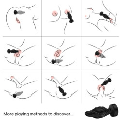 ARMONY - VIBRATOR & ANALPLUG FERNBEDIENUNG SCHWARZ – D-238051 – Produktansicht 2