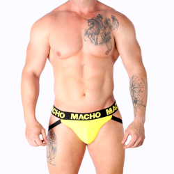 MACHO - MX25A JOCK LYCRA GELB – Produktansicht 5